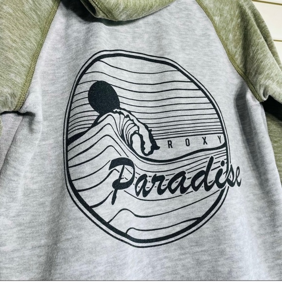 MAKE AN OFFER💚ROXY Paradise Hoodie🌴 - Picture 5 of 7
